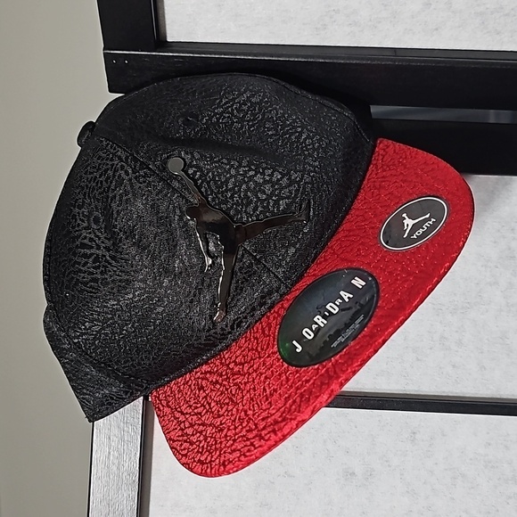 Jordan Other - Jordan Jumpman‎ Black Red Hat Youth